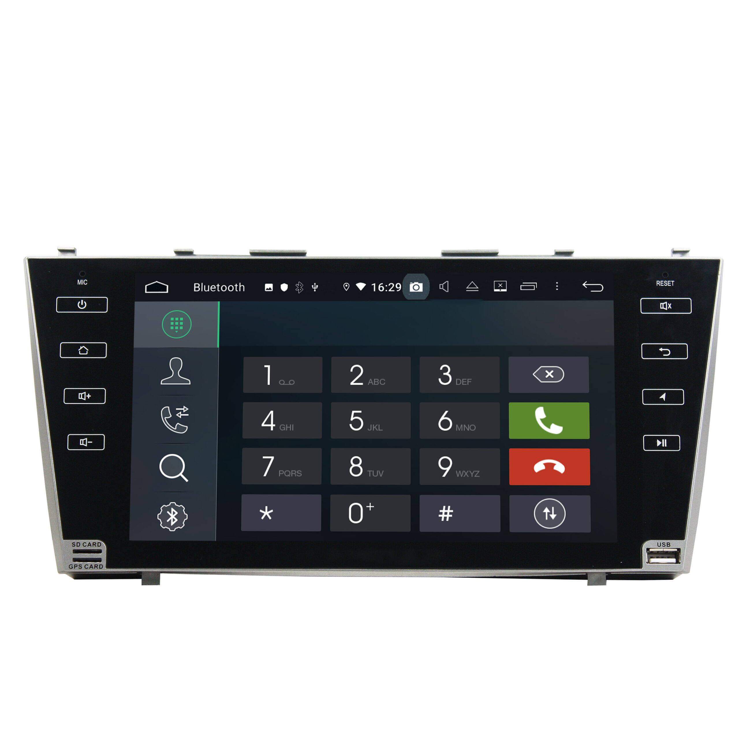 KD-9617 car navigation player stereo receiver for Camry 2007-2011