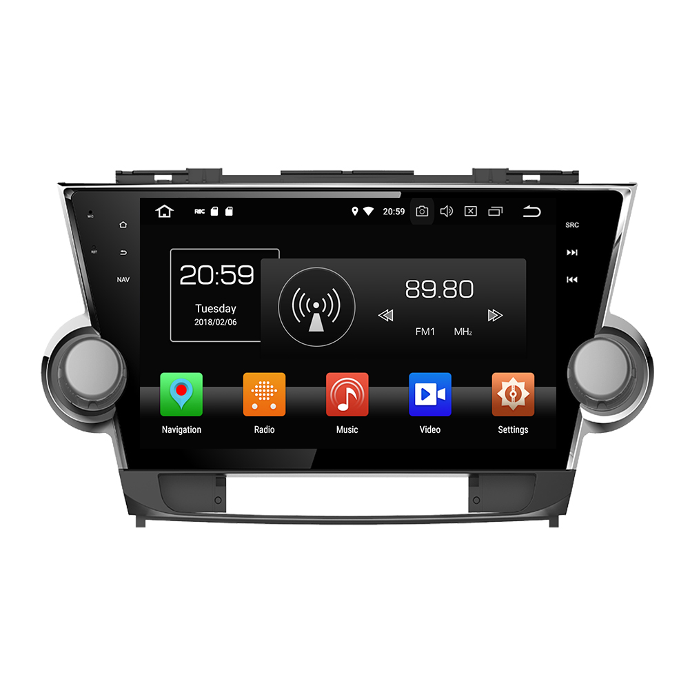 KD-1037car multimedia player audio for Highlander 2011-2014