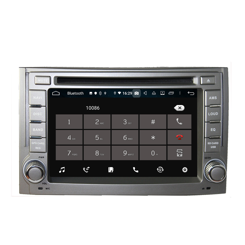 KD-6224 car multimedia player car stereo with GSP for H1 2011-2012
