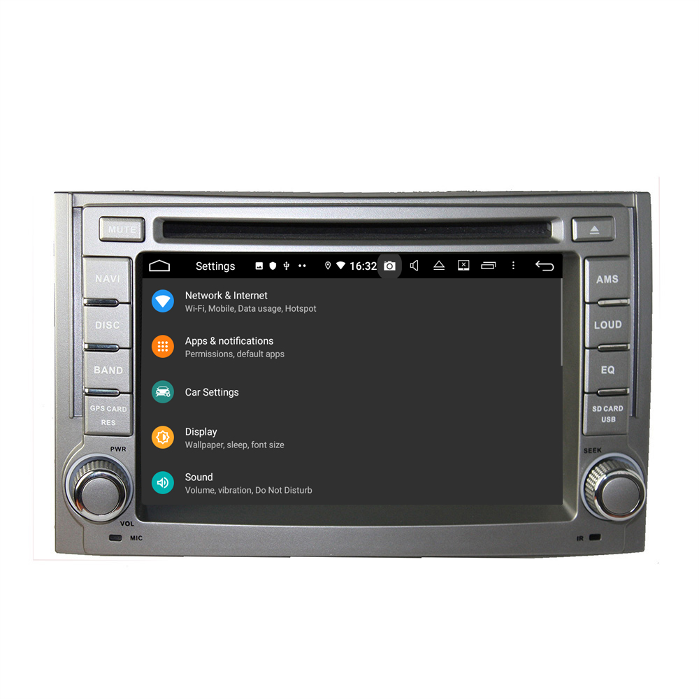KD-6224 car multimedia player car stereo with GSP for H1 2011-2012