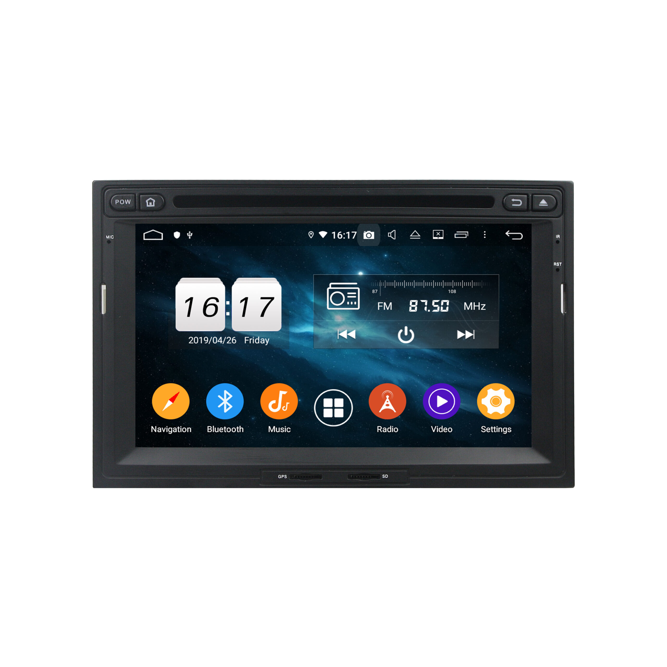 KD-7081 KLYDE Android 10.0 Car Radio Stereo Audio for PEUGEOT Partner