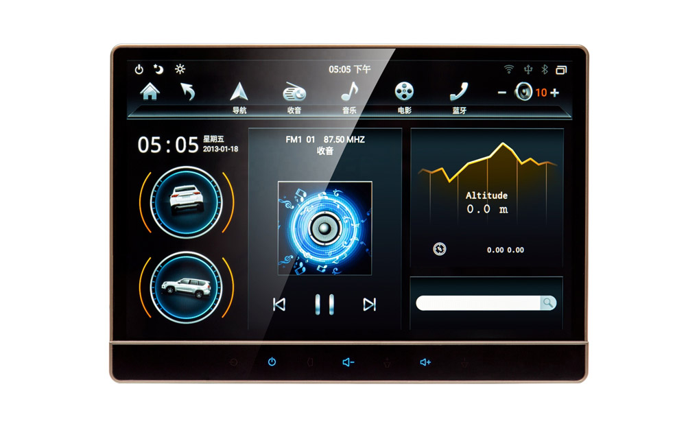 KD-8586B KLYDE car radio universal car stereo DSP GPS navigation video-02
