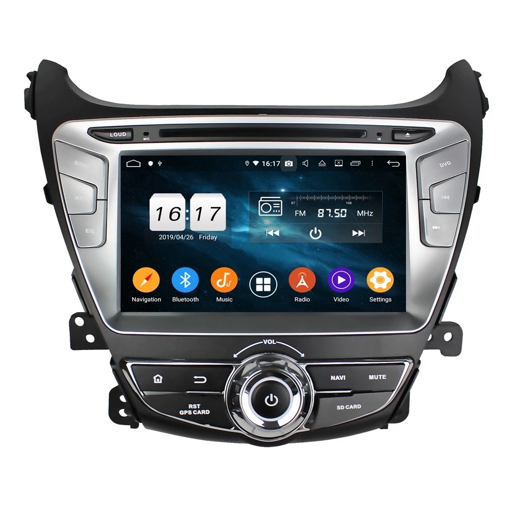 KD-8054 powered subwoofer radio for cars chinese car stereo for Elantra