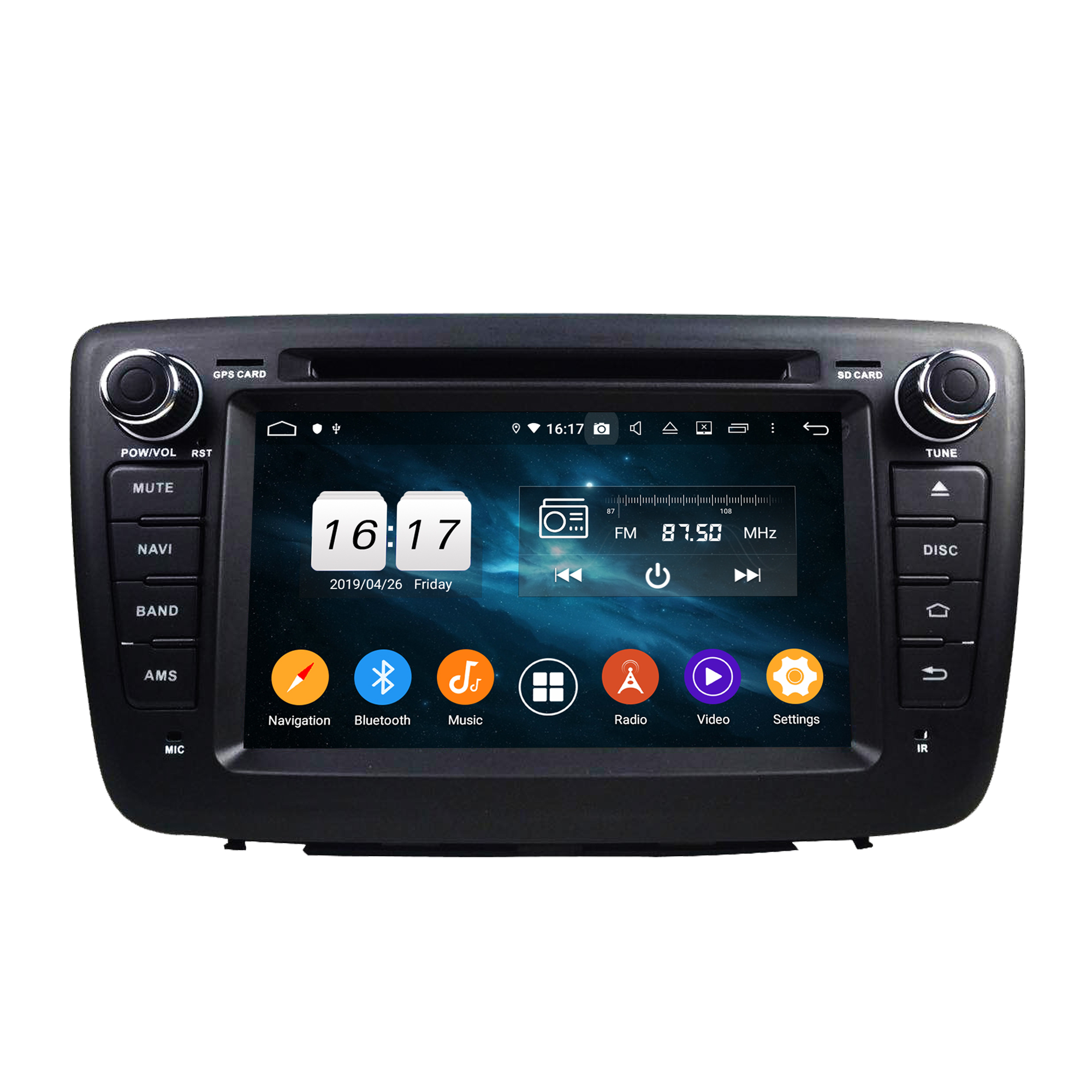 KD-7192 android OEM car stereo Chinese multimedia video for Suzuki Baleno 206-2018